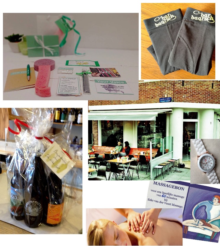 Bingo prijzen collage
